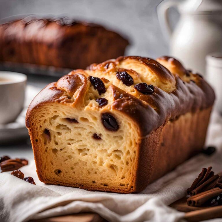 Cinnamon Raisin Brioche Loaf